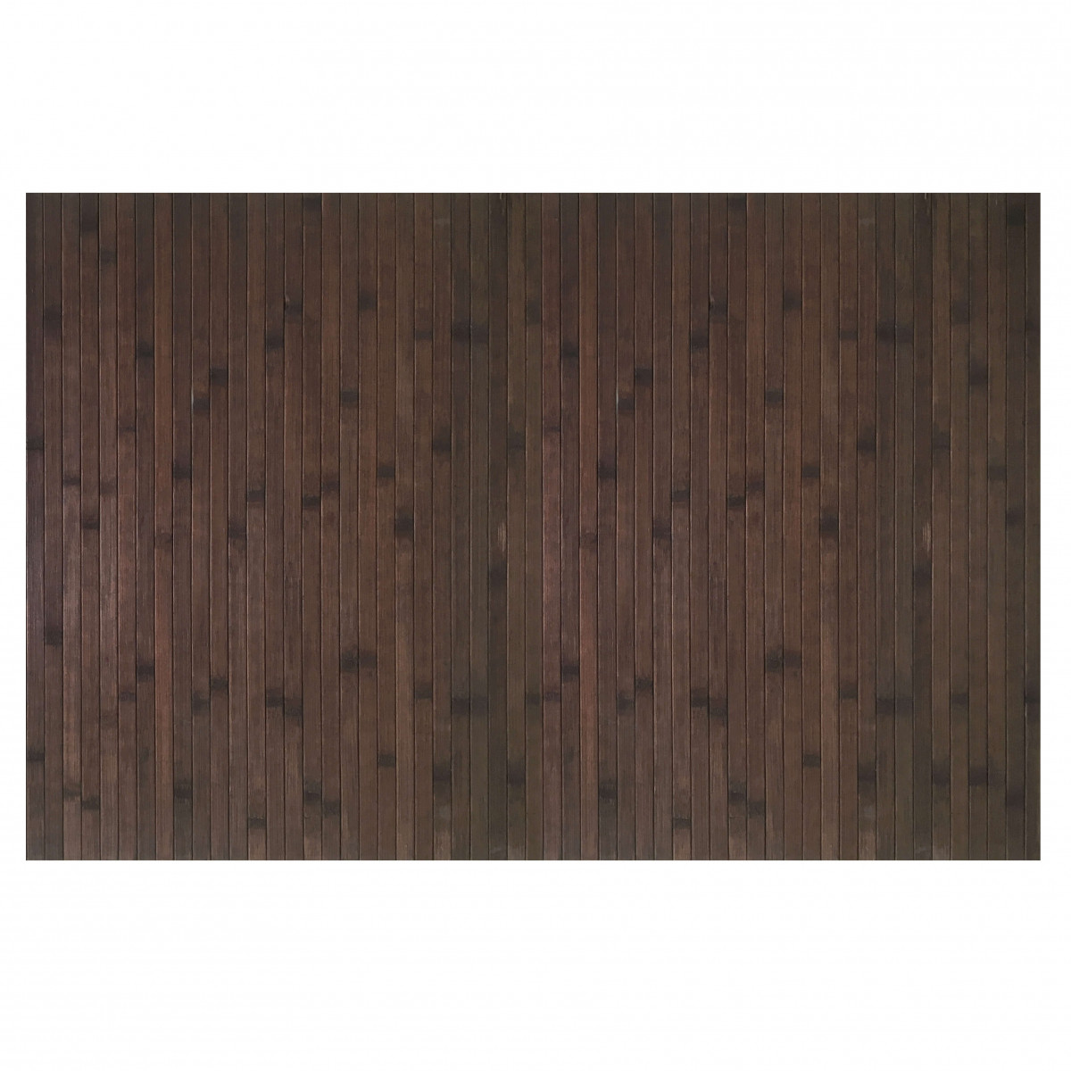 Tapis bambou noyer - couleur : Marron - taille : 200 x 300 cm
