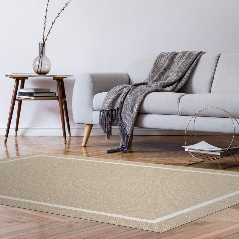 Tapis Vinyle Tissé Cadre I LEBLON